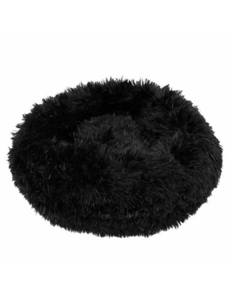 Culcus moale, pentru caine/pisica, negru, 40 cm