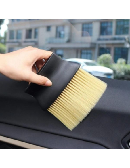 Odorizant Auto Aroma Bubble Gum si Perie cu Maner Ergonomic si Fire din Nylon SoftTouch