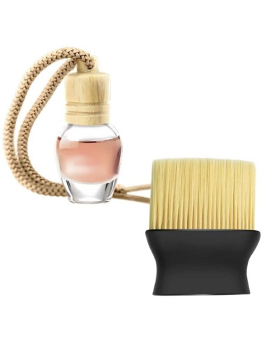 Odorizant Auto Aroma Angel si Perie cu Maner Ergonomic si Fire din Nylon SoftTouch