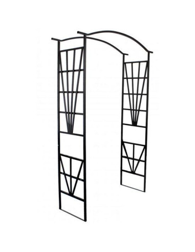Arcada metalica, pergola, pentru gradina, 114x45x208 cm