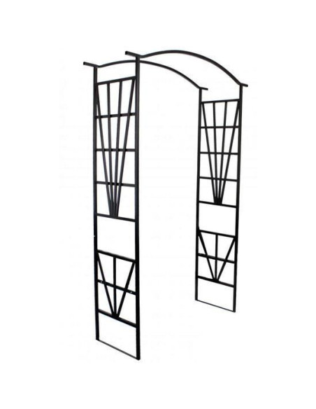 Arcada metalica, pergola, pentru gradina, 114x45x208 cm