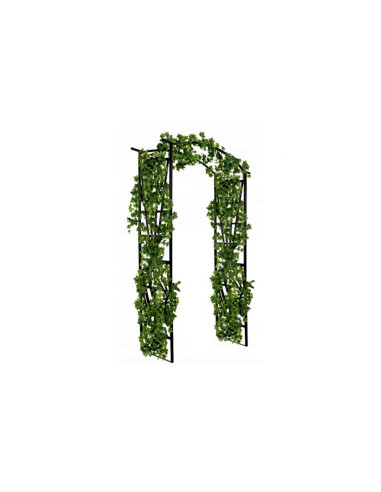 Arcada metalica, pergola, pentru gradina, 114x45x208 cm