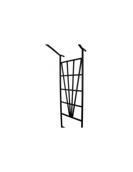 Arcada metalica, pergola, pentru gradina, 114x45x208 cm