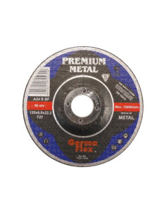 Disc polizat metal, 125x6 mm, Premium Metal, Germa Flex