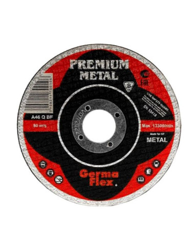 Disc debitat metal, 125x1.6 mm, Premium Metal, Germa Flex