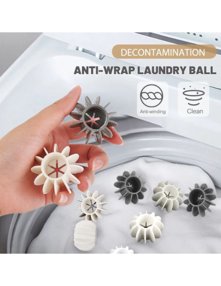 Set Parfum Concentrat pentru Rufe, Absolute Cashmere, 250 ML si 4 Bile Reutilizabile pentru a Preveni Incurcarea Hainelor in Mas