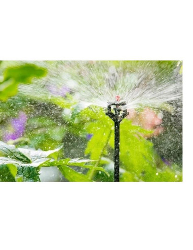 Sistem irigatii cu aspersor rotativ, 62 piese, 20 m, GardenLine