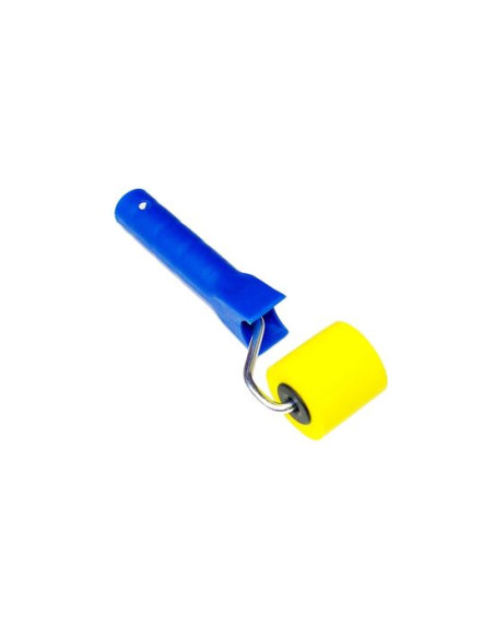 Rola presare tapet, albastra, 5 cm