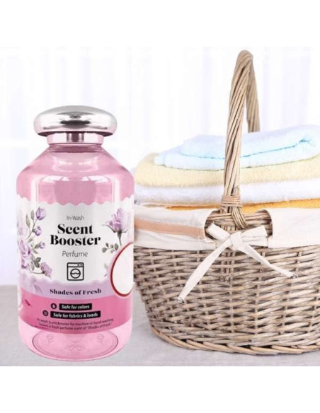 Set Parfum Concentrat pentru Rufe, Pure Fresh, 250 ML si 4 Bile Reutilizabile pentru a Preveni Incurcarea Hainelor in Masina de 