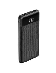 Baterie Reincarcabila, Powerbank 10.000 mAh, Display LED, Li-Po, 2 X USB, 1 X USB-C, 37Wh, 135.5 × 67 × 15 mm, Negru 2
