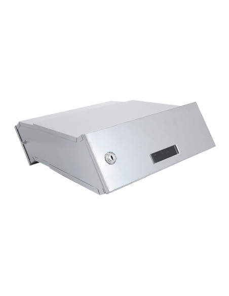 Cutie postala, inox, adancime reglabila, argintiu, format C4, 30x24/40.5x11 cm, Damech