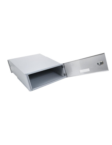Cutie postala, inox, adancime reglabila, argintiu, format C4, 30x24/40.5x11 cm, Damech