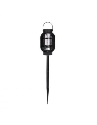 Lampa solara pentru gradina, tip lampion, LED, 12.8x12.8x67 cm