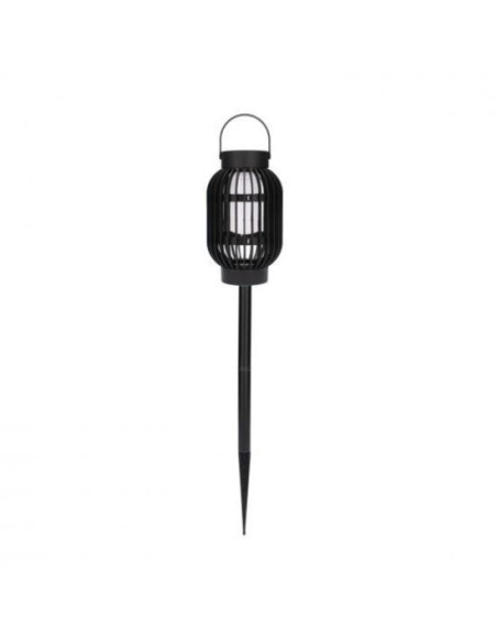 Lampa solara pentru gradina, tip lampion, LED, 12.8x12.8x67 cm