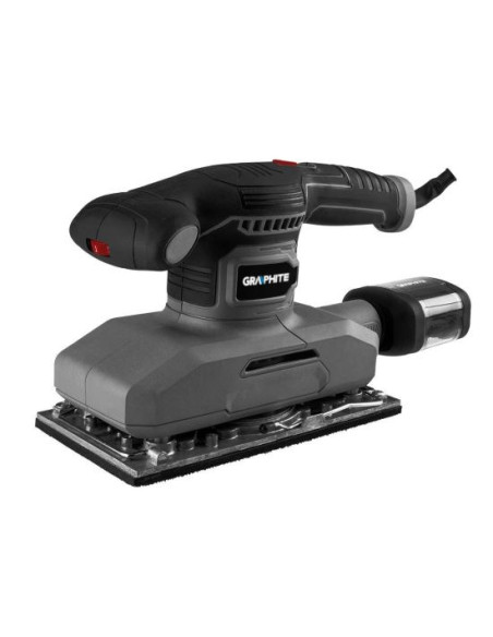 Masina de slefuit orbital, excentric, 380 W, dreptunghiular, 115x230 mm, Graphite