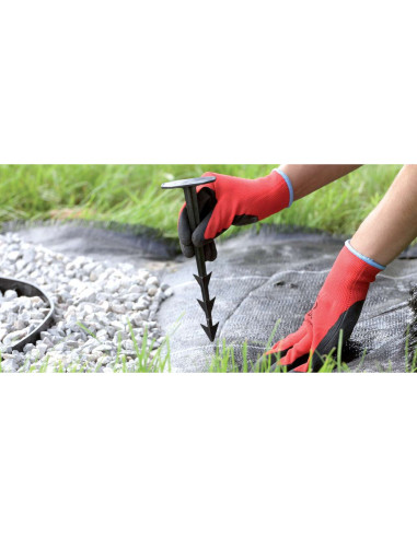 Cui plastic prindere folie, tip harpon, 50 buc, 200x38 mm, Prosperplast