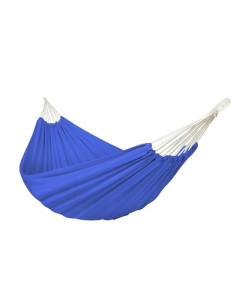 Hamac textil, GardenLine, protectie franghie, albastru, max 200 kg, 200x150 cm