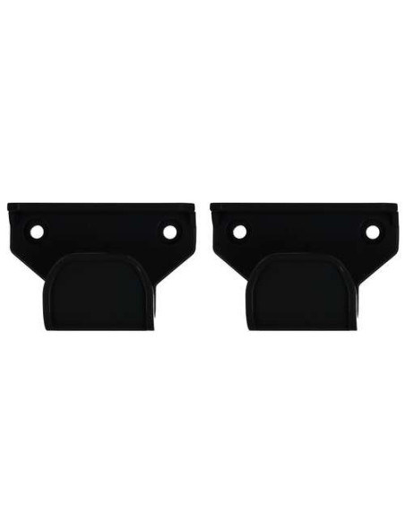 Poarta, plasa, de siguranta, protectie copii, retractabila, negru, 13x160x85 cm, Ruhhy