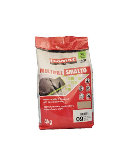 Chit de rosturi gresie si faianta, light brown 07, 2kg, Isomat