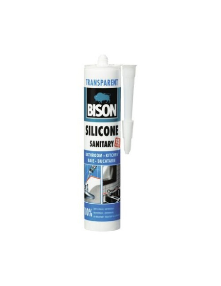 Silicon sanitar Bison transparent 280 ml