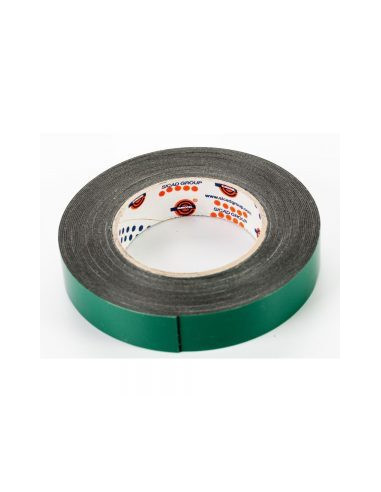 Banda dublu adeziva pentru fixarea elementelor decorative ale autovehiculului, 25mmx10m, verde, Sprint