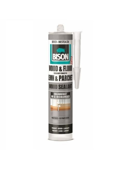Mastic pentru lemn BISON Wood Sealant, 300ml, mesteacan