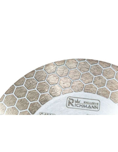 Disc diamantat 2 in 1, placi ceramice, taiere umeda si uscata, slefuire, M14, 125x25x1.6 mm, Richmann Exclusive