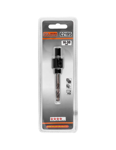 Adaptor carota diamantata/bimetal, 14-30 mm,Richmann Exclusive