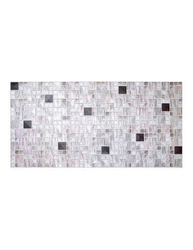 Panou decorativ, PVC, model mozaic, striat, 96x48.5 cm