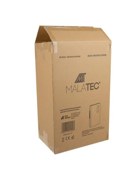Dezumidificator si purificator de aer, 65 W, 700 ml/24h, 1500 ml, Malatec