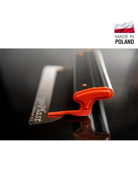 Gletiera profesionala, inox, 100 cm x 0.3 mm, Ergoplast