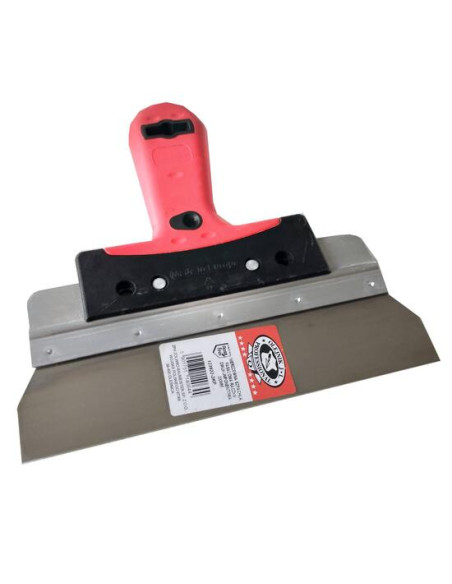 Spaclu inox fatade, Olejnik, Popular, maner soft, 220 mm, Rosu