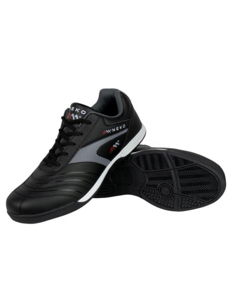 Pantofi casual Neko, piele ecologica, talpa TPR, negru, marime 38, ART.MAS