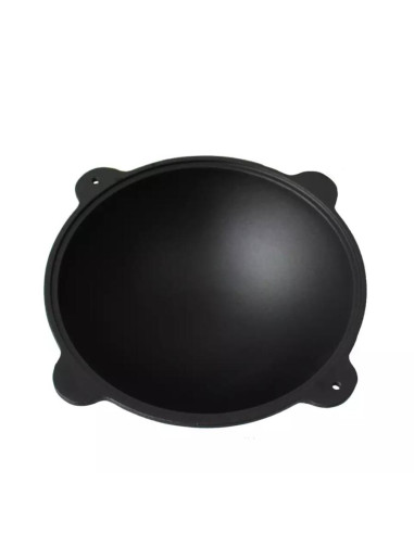 Oala de fonta tip wok, cu capac, 51.5x26 cm, Perfect Home