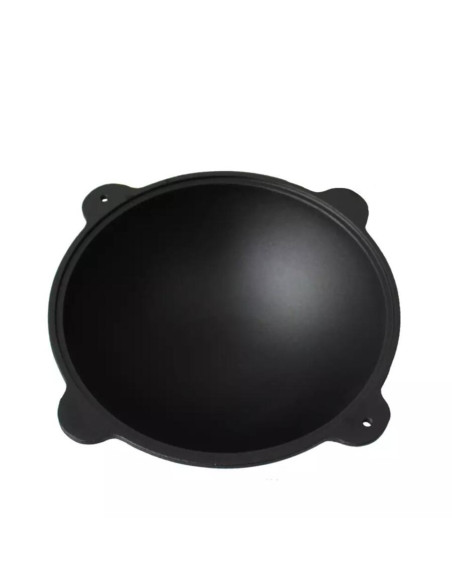 Oala de fonta tip wok, cu capac, 51.5x26 cm, Perfect Home