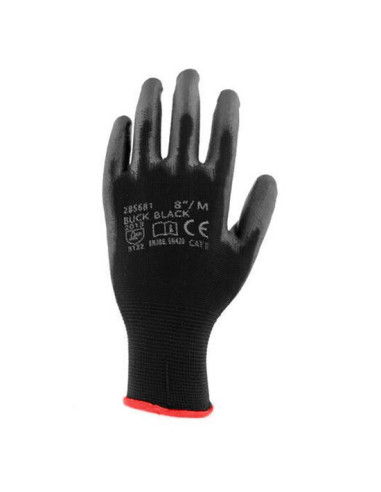 Manusi pentru lucru, Richmann, poliuretan, marimea XXL, negru
