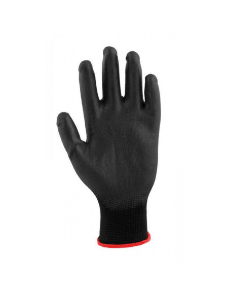 Manusi pentru lucru, Richmann, poliuretan, marimea XL, negru