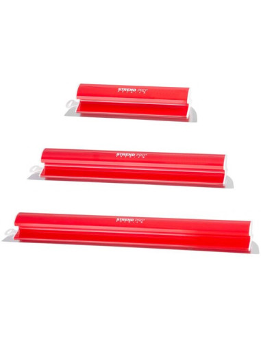 Set 3 gletiere profesionale, inox, 40, 60, 80 cm, Strend Pro