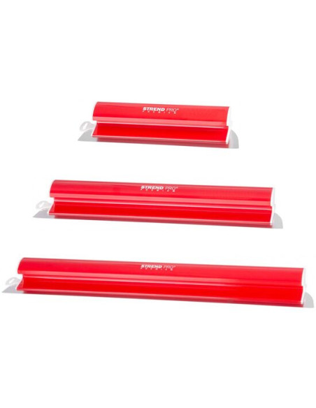 Set 3 gletiere profesionale, inox, 40, 60, 80 cm, Strend Pro