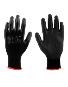 Manusi pentru lucru, Richmann, poliuretan, marimea L, negru 2