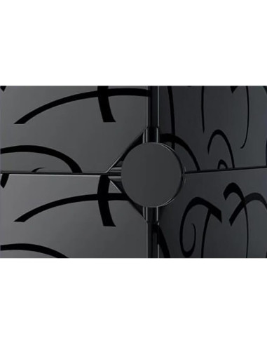 Dulap modular pentru depozitare incaltaminte, Mufart, plastic, 3 compartimente, 6 rafturi, 44x31x96 cm