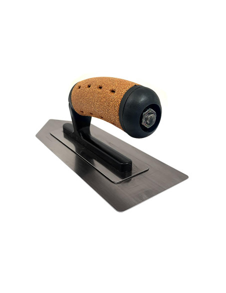 Gletiera inox, Olejnik, venetiana ascutita, maner pluta, 240x86x0.3 mm