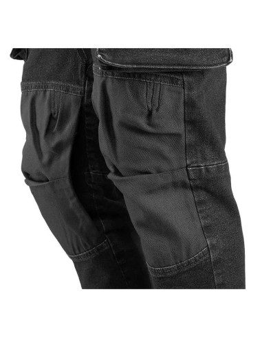 Pantaloni de lucru tip blugi, NEO, model Denim, negru, marimea L/52
