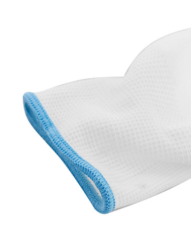 Manusi pentru lucru, Richmann, poliester, poliuretan, marimea M, alb