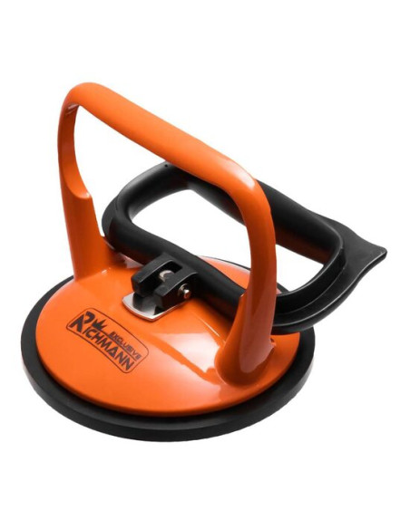 Ventuza pentru transport si montat parbrize, geamuri, placi marmura, granit, Richmann Exclusive, 1 brat, max 50 kg, 123 mm
