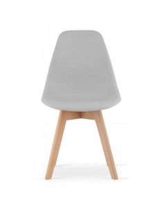 Scaun bucatarie/living, Artool, Kito, PP, lemn, gri, 46x54.5x80 cm 2