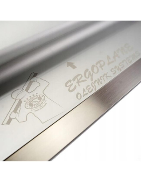 Gletiera profesionala, Ergoplane, aluminiu, lama inox, 125 cm x 0.3 mm