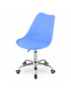 Scaun de birou, Artool, Alba, rotativ, PP, albastru, 48.5x56.5x91.5 cm 2