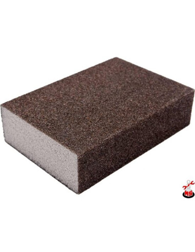 Burete pentru slefuit, P100, 100x70x25 mm, Germa Flex
