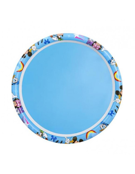 Piscina gonflabila pentru copii, rotunda, model Mickey Mouse, 122x25 cm